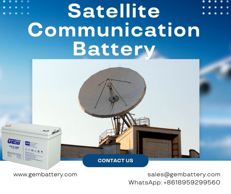 satellite communication battery