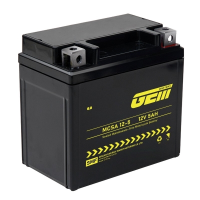 Motorcycle starting battery