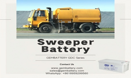 GEMBATTERY dedicated battery for ride-on sweepers: Building a secure defense with data