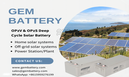 GEM Battery GzV Series OPzV